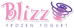 Blizz Yogurt Logo